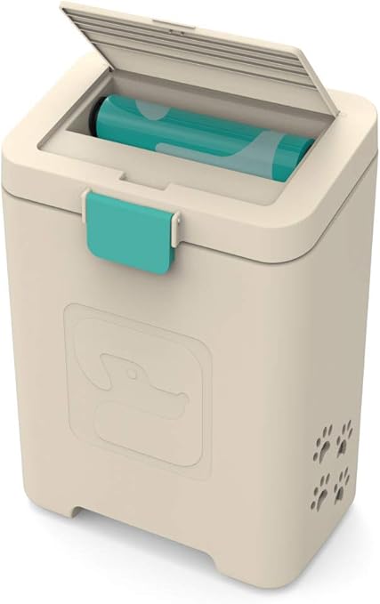 Pawpail Pet Waste Station Outdoor Dog Waste Disposal Container