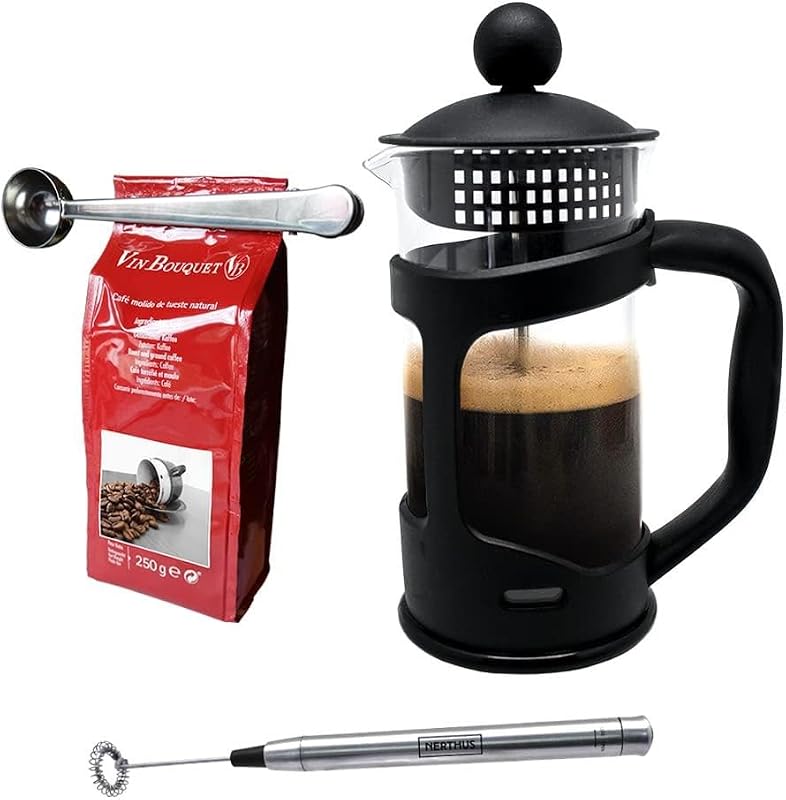 FIH 1126, máquina francesa de desentupidor, máquina de café de 800 ml e pinça para café