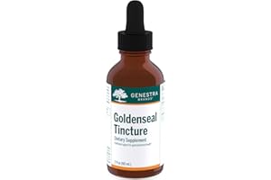 Genestra Brands Goldenseal Tincture | Herbal Supplement Support for The Digestive Tract | 2 fl. oz.