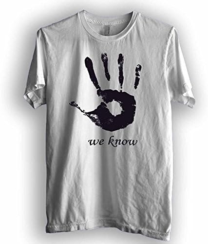 Skyrim Dark Brotherhood We Know For Mens T Shirt White White L