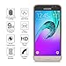 J3 Screen Protector - Badalink Samsung Galaxy J3 Tempered Glass Screen Protector HD Clarity Anti Fingerprint Bubble Free 0.3mm