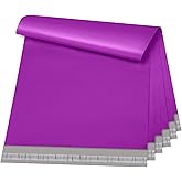 Metronic Purple Poly Mailers 14.5x19 Large Poly Mailers 100 Pack Self-Seal Shipping Bags, Packaging Bags, Shipping Envelopes, Packaging for Small Business, Boutique, Clothing