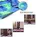 WeYingLe Yoga Mat Towel Non Slip Hot Yoga Towel,Sweat Absorbent, for Hot Yoga, Bikram, Pilates (Tie-Dyed Blue)thumb 2