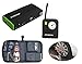 InteliCharge X1 13600mAh Portable Power Bank and Tire Compressor Bundle with Jumper Cable, Smart Phone Car Charger and Case