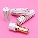 JETEHO 5Pcs Marble Empty Lipstick Tubes DIY Lipsticks Lip Balm Round Lip Gloss Lip Stick Beauty Lipstick Empty Containers with Lid Cap