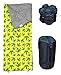 REVALCAMP Lightweight Sleeping Bag – Yellow Cannabis – Indoor & Outdoor use. Great for Kids, Teens & Adults. Ultra Light and Compact Bags are Perfect for Hiking, Backpacking, Camping & Travel.thumb 2