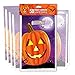 50 Pcs Halloween Jack O Lantern Goodie Bags, Party Favor Bags for Kids, Pumpkin Bag, Halloween Bags, Halloween Goodie Bags, Trick or Treat Bags, Halloween Candy Bags, Halloween Trick or Treat Bag Bulk