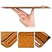 iPad Pro 12.9 Case Sleeve Apple Pencil Holder TOOVREN Tri-fold Stand Soft Leather PU Protective iPad Pro Pouch Cover Smart Keyboard Compatible for Apple iPad Pro 12.9 Inch 2017/2015 Brown …