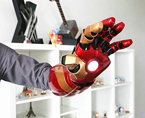 Gmasking Electronic Iron Man MK42 Wearable Arc FX Wrist Armor Gauntlet 1:1 Props - Image 6