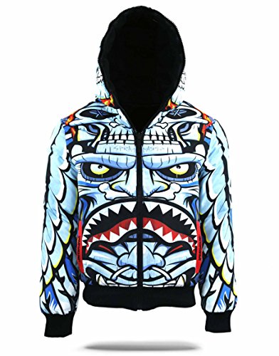 Sprayground Reversible Down Jacket - Head Hunter LG