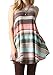 Poulax Women Loose-fit Sleeveless Lightweight T-Shirt Tunic Tank Top Blue