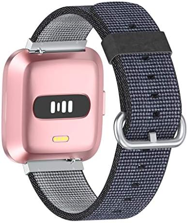 Sport Watch Strap for Fitbit Versa Lite,Jchen Fashion Soft Lightweight Nylon Breathable Replacement Watch Band Sport Wrist Strap for Fitbit Versa Lite