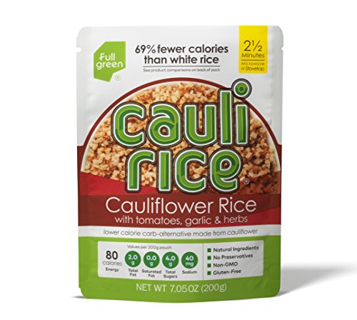 Fullgreen Cauli Rice Cauliflower Rice with Tomatoes, Garlic and Herbs (7.05 oz)