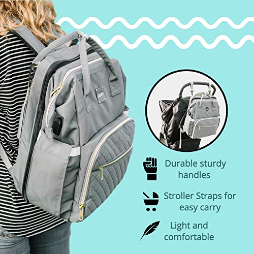 GUAV 5in1 Diaper Backpack Portable Foldable Baby Bed
