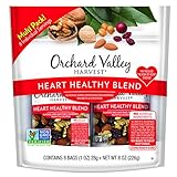 ORCHARD VALLEY HARVEST Heart Healthy Blend, 1 oz (Pack of 8), Non-GMO, No Artificial Ingredients