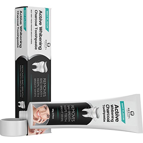 Activated-Charcoal-Teeth-Whitening-Toothpaste-DESTROYS-BAD-BREATH-Best-Natural-Black-Tooth-Paste-Kit-MINT-FLAVOR-Herbal-Decay-Treatment-REMOVES-COFFEE-STAINS-105g-37-Oz