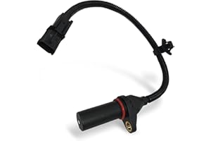 getfay Pack-1 Car Engine Crankshaft Position Sensor, Solves Ignition Difficulties Sensor Accessories, Standard Replacement Parts 39180-2B000 391802B000, Compatible with Modern Models (Black)