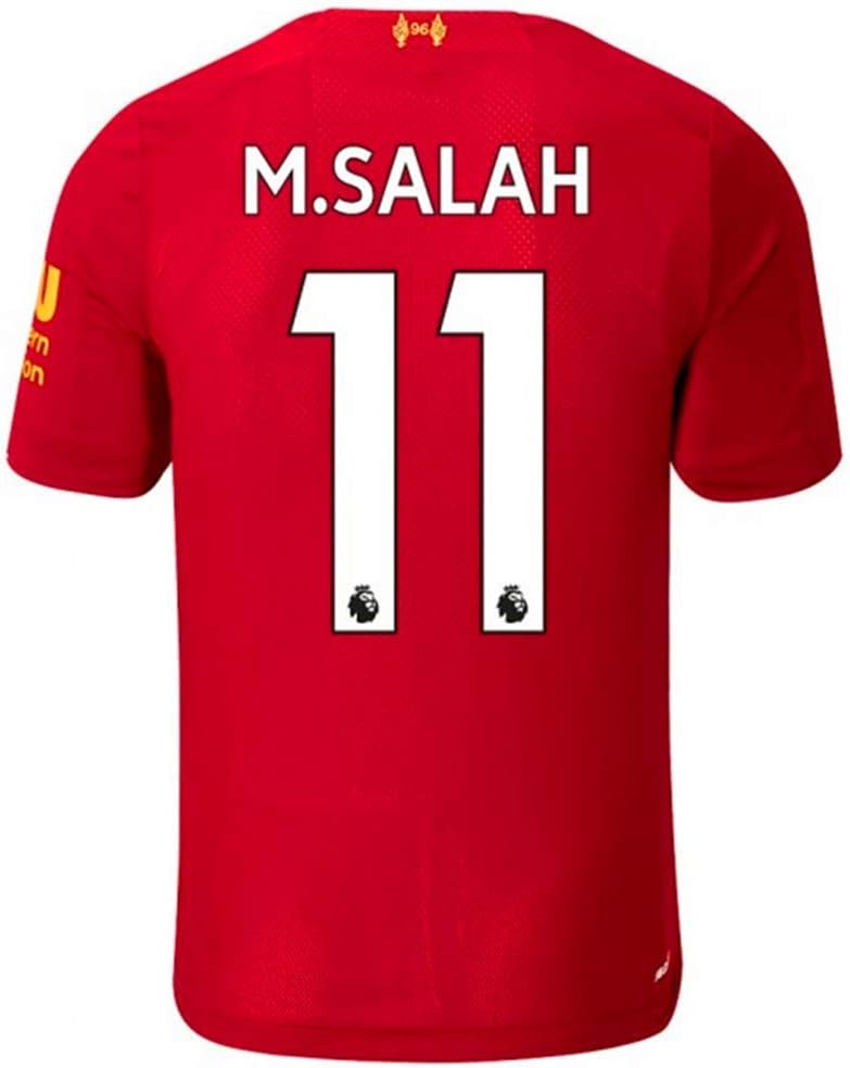 New Season Liverpool Home 2019/2020 11 M.Salah Mens Soccer Jerseys Red
