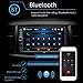 7 Inch Double Din Car Stereo Compatible with Bluetooth Headunit TF USB FM Aux-in Radio Audio Touchscreen MP5 Player Receiver Support Android & iPhone Mirror Link with Backup Rear-View Camera