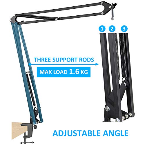 YOUSHARES Rode NT1A Mic Stand with Pop Filter Microphone Boom Arm