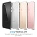 iPhone 7 Case, Maxboost [Liquid Skin] Extreme Thin Case for Apple iPhone 7 2016 - 0.4mm Ultra Clear Soft Flexible Gel TPU Transparent Skin Scratch-Proof Bumper Cases - Ultra Clear