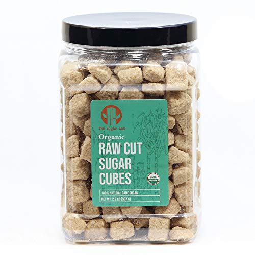 The Sugar Lab Bulk 2.2 Tub USDA Certified Organic Sugar Cubes All Natural Kosher Vegan & Non-GMO Organic Sugar Cubes - Great Sugar for Tea and coffee sugar - Use Natural Sugar Cubes in Cocktails - Thumbnail 7