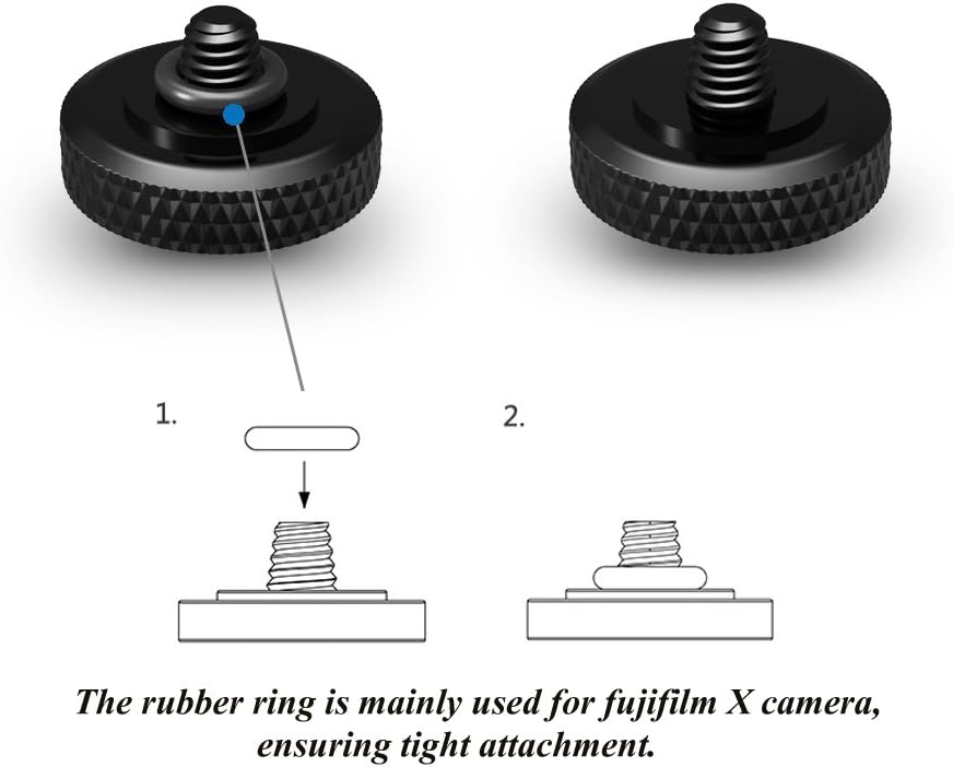 JJC Soft Release Button for Fujifilm Fuji X half X100VI X100V X100F X-T20 X-T30 X-T4 X-T3 X-T2 X-PRO3 X-PRO2 X100T X-E5 X-E4 X-E3 XPRO-1 X-T10 X100 X100S X-E2S X30 X20 X10 - Image 4