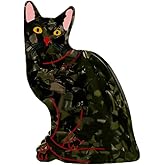 Black Cat Claw Clips,Cellulose Acetate Hair Clips,Big Claw Clips for Women