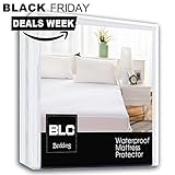 Balichun Waterproof Mattress Pad Protector Cover (Fitted 8