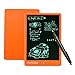 CHIPSHINE 10 Inch LCD Writing Tablet with Stylus and Stand Digital Drawing Board Gift for Kids Can Be Used As Office Bulletin Board Family Note Daily Planner Learning Tools for Student(Orange)