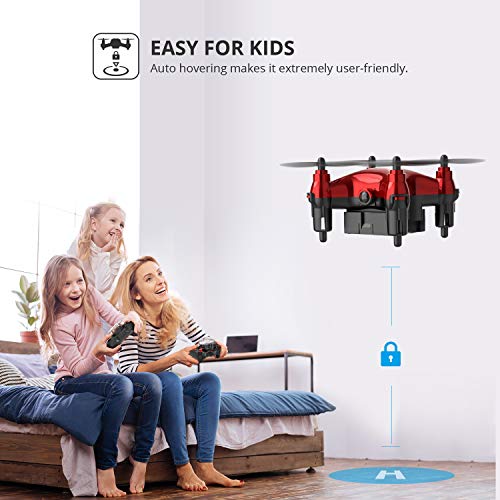 Holyton HT02 Mini Drone for Kids Beginners, Easy Pocket RC Quadcopter with Altitude Hold, 3D Flips, 3 Speed Modes, 3… - Image 2