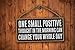 Honey Dew Gifts One Small Positive Thought Can Change Your Whole Day, 5 inch by 10 inch Hanging, Wall Art, Decorative Wood Sign Home Decor, 75435