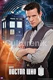 Doctor Who The Eleventh Doctor (Matt Smith) Sci Fi British TV Television Show Poster Print 24x36