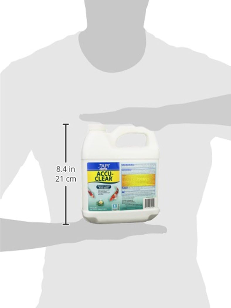 API POND ACCU-CLEAR Pond Water Clarifier 64-Ounce Bottle (142D): Pet Supplies