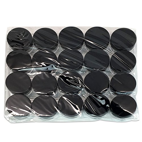 (Quantity: 100 Pieces) Beauticom 10G/10ML High Quality Round Clear Jars with Black Lids for Scrubs, Oils, Salves, Creams, Lotions - BPA Free