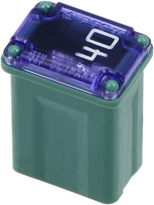 sourcing map Automotive Mini Cartridge Fuse 32V 40A Female Terminal M Case Box for Car Truck 15 x 11 x 8mm