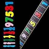 Fretboard Markers Inlay Sticker Decals for Guitar and Bass - Jason Becker/Numeral