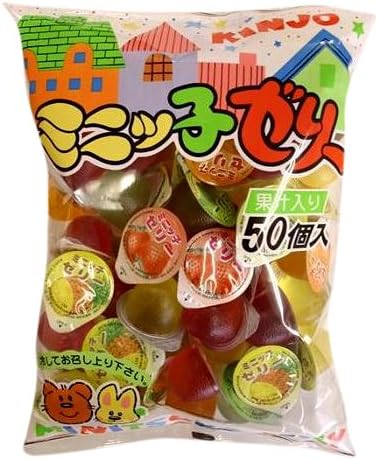 Jincheng confectionery 50 pieces Minikko jelly