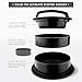 MiiKO Stuffed Burger Press with 20 Free Burger Patty Papers and Recipe E-Book - 3 in 1 Burger Press/Slider Press/Hamburger Maker