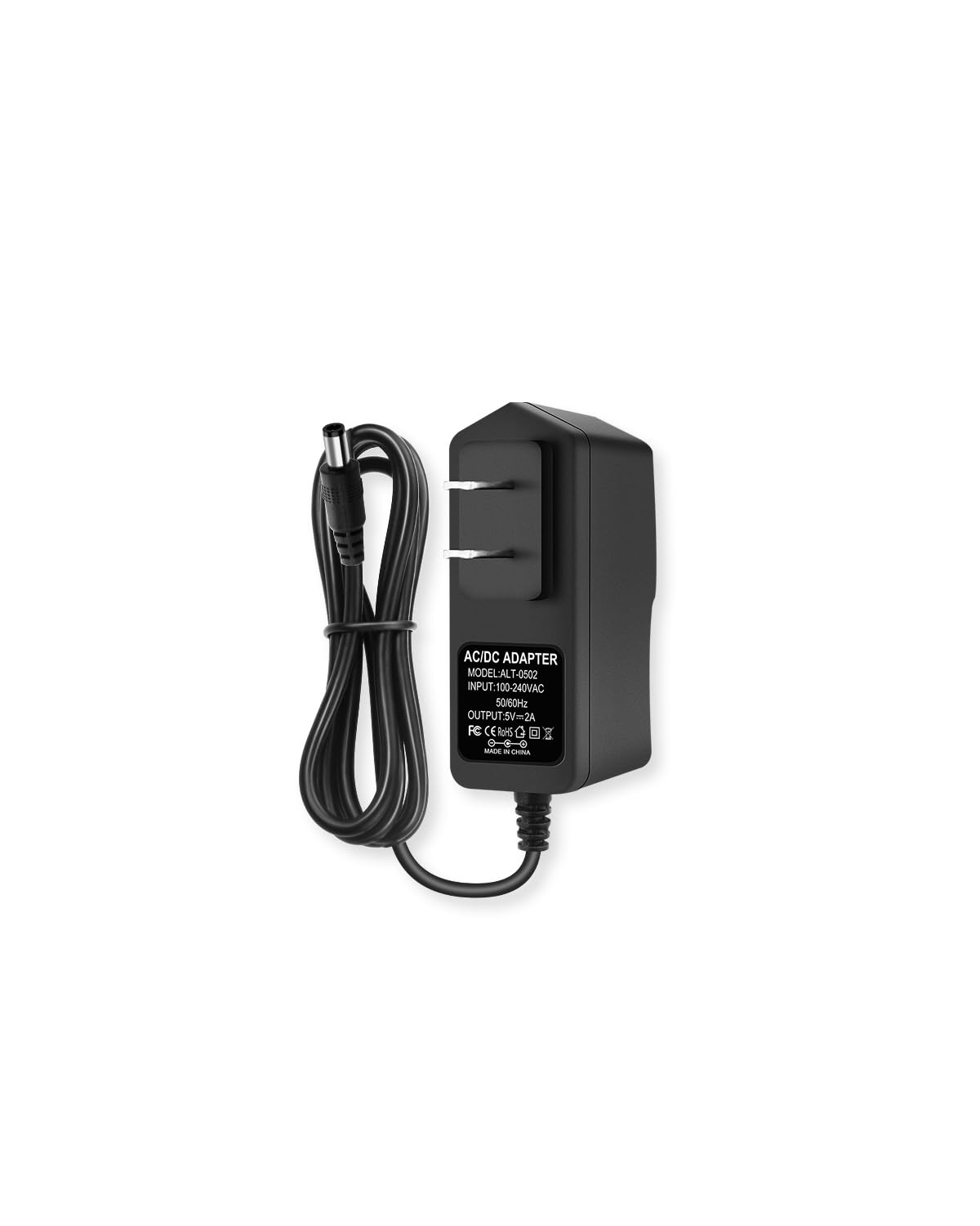 Photo 1 of * DESCRIPTION FOR INPUT/OUTPUT IS ACCURATE, REST OF DESCRIPTION APPROXIMATE, STOCKPHOTO IS NOT SAME AS ACTUAL PRODUCT SOLD, PLEASE SEE OTHER PHOTO * 5V 2A Power Supply Adapter, AC to DC 5V Power Adapter Cord, 100-240V 50-60Hz AC Input to DC 5Volt 2Amp Uni