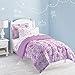 dream FACTORY Purple Princess Hearts And Crowns Girls Comforter Set, Multi, Twin, 2D742101MU