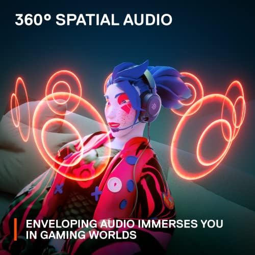 Arctis Nova 1 Casque de Jeu multisystème — Pilotes Hi-FI — Audio Spatial à 360° — Design Confortable — Durable — Ultra léger — Microphone antibruit — PC, PS5/PS4, Switch, Xbox – Noir