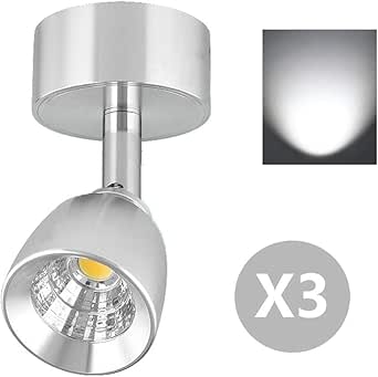 Foco De Carril Led Cob Soptlight Luces De Interior De La Pared Del Led