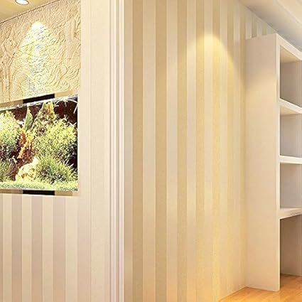 Non Woven Wallpaper Screen Flocked Wallpaper Simple Modern