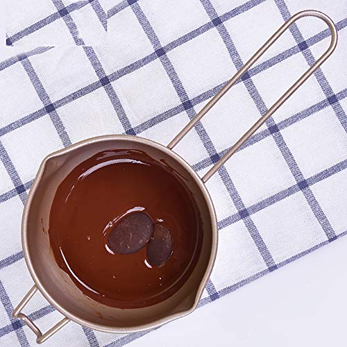 Chocolate Melting Pot, Non-Stick Coating Double Boiler Insert Baking Tools 450 Ml Mask,Melted Butter Chocolate