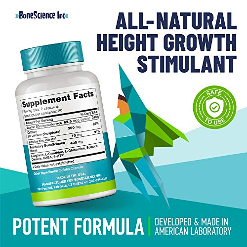 Height Growth Maximizer Natural Peak Height Made in USA Height