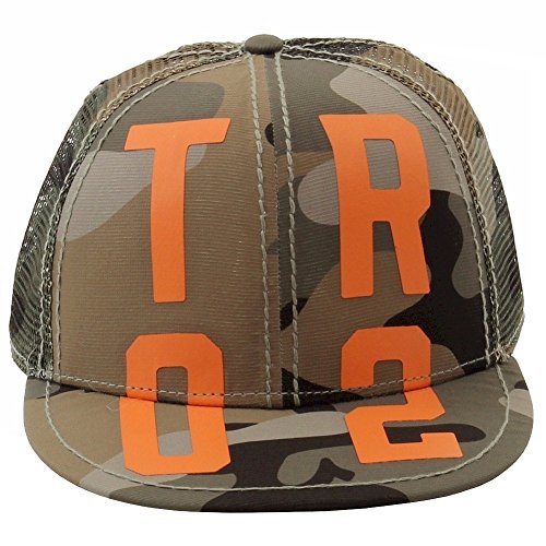 True Religion Men's TR02 Camo Spring Baseball Cap Hat (One Size
