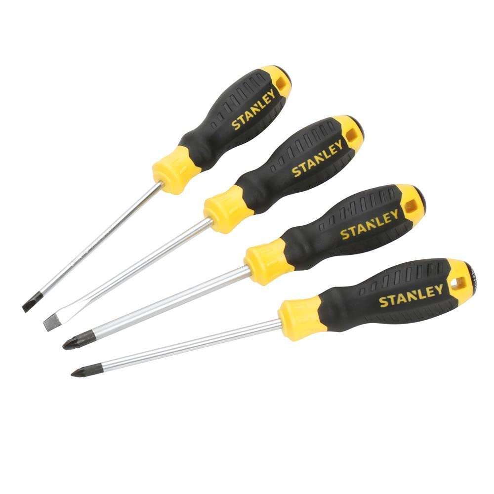 Stanley Essential Screwdriver Set, 4 Piece SL/PZ