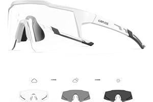 KAPVOE Kids Sunglasses Photochromic Baseball Glasses Boys Girls Cycling Shades Sports Running softball UV400 Age 6-14