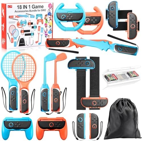 Amazon.com: 2023 Switch Sports Accessories Bundle - 30 in 1 Family